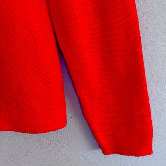 OLD NAVY BRIGHT ORANGE OPEN FRONT CARDIGAN - Picture 2 of 5